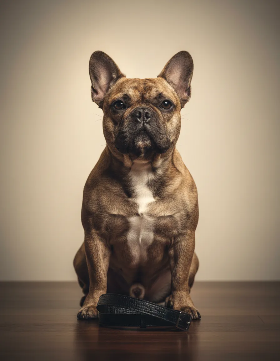 Elegant French Bulldog photography