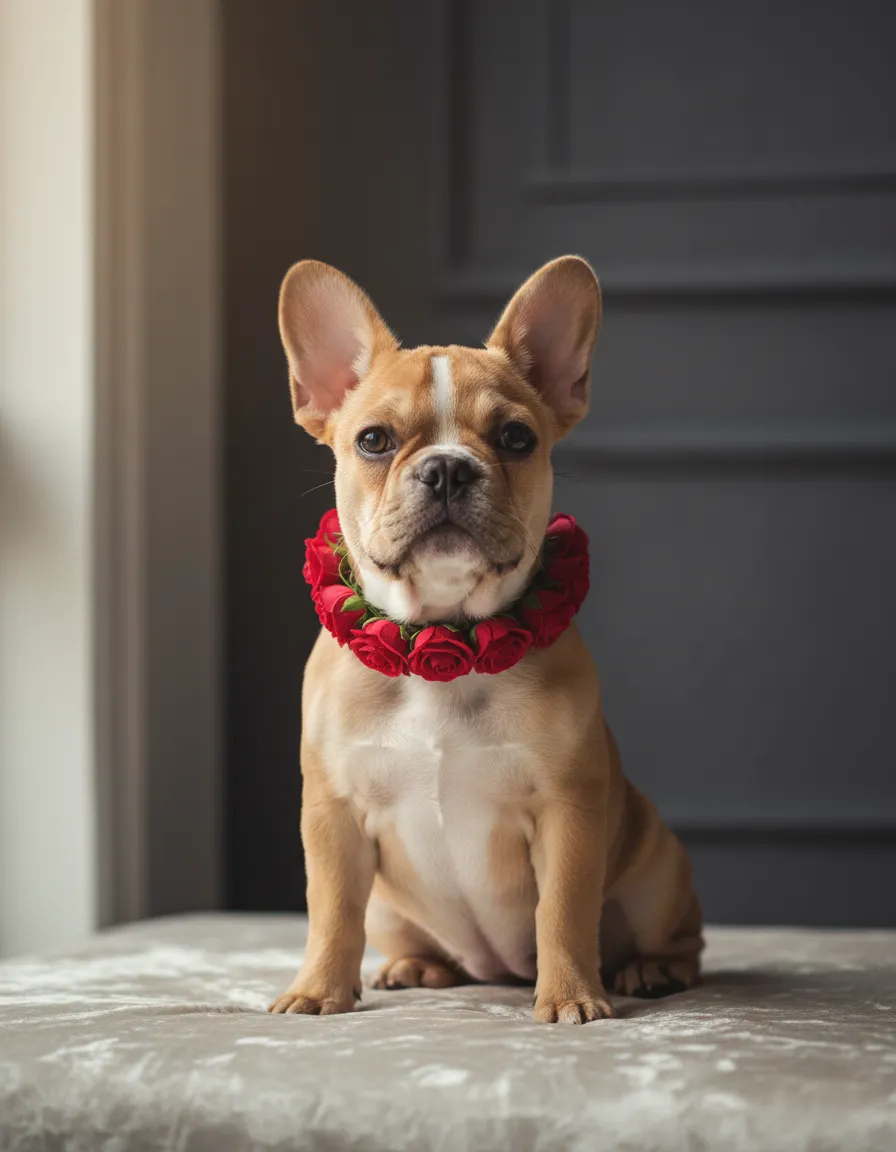 Reserved BoStella French Bulldog Puppy - Rose Collar