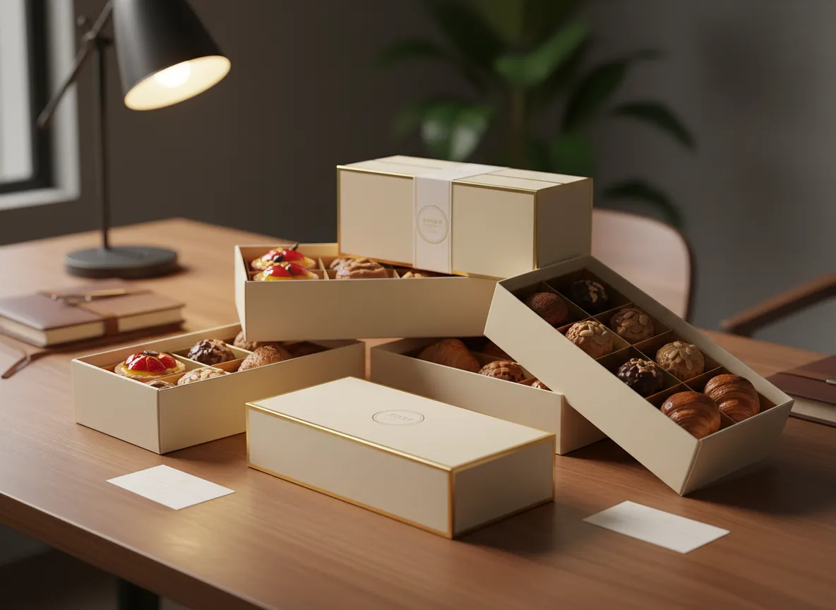 Corporate Gifting & Client Appreciation - premium dessert presentation