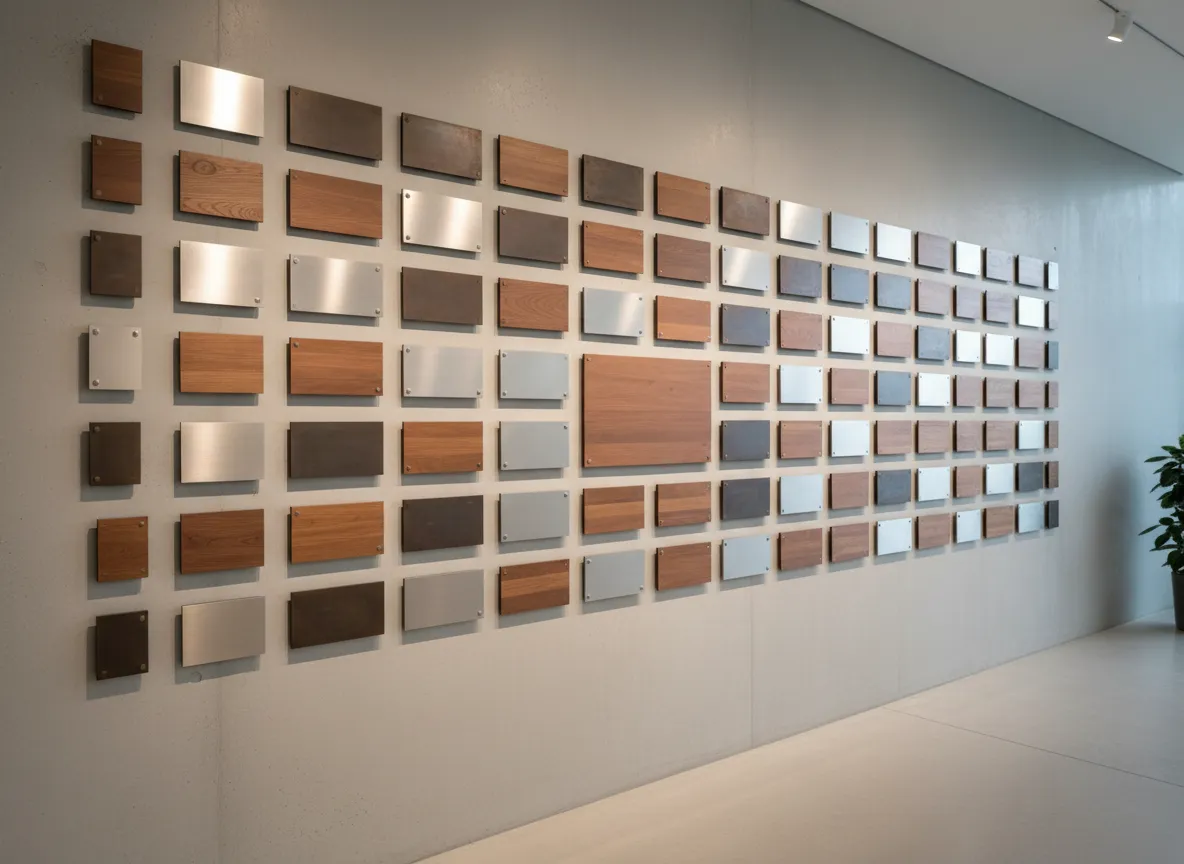 Wall plaques and recognition display for a local organization