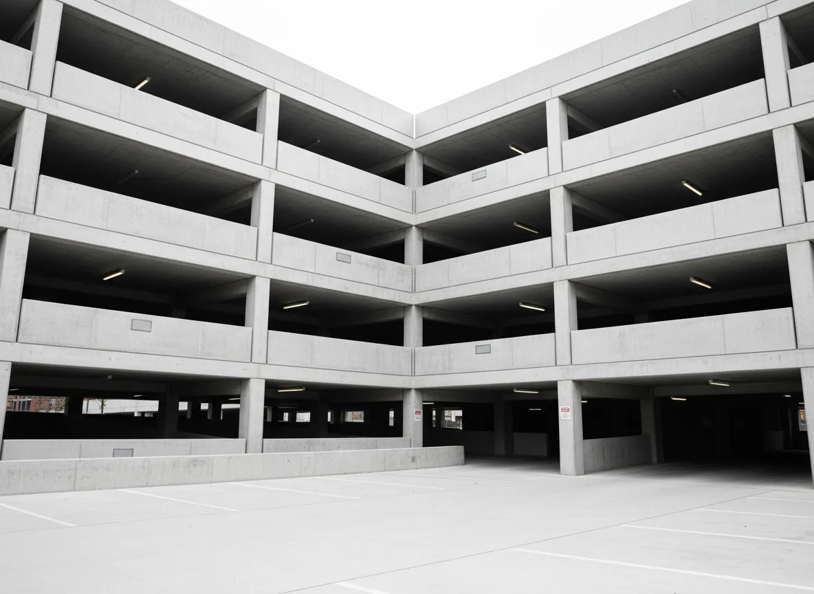 Parking structure concrete project by Vielman Concrete