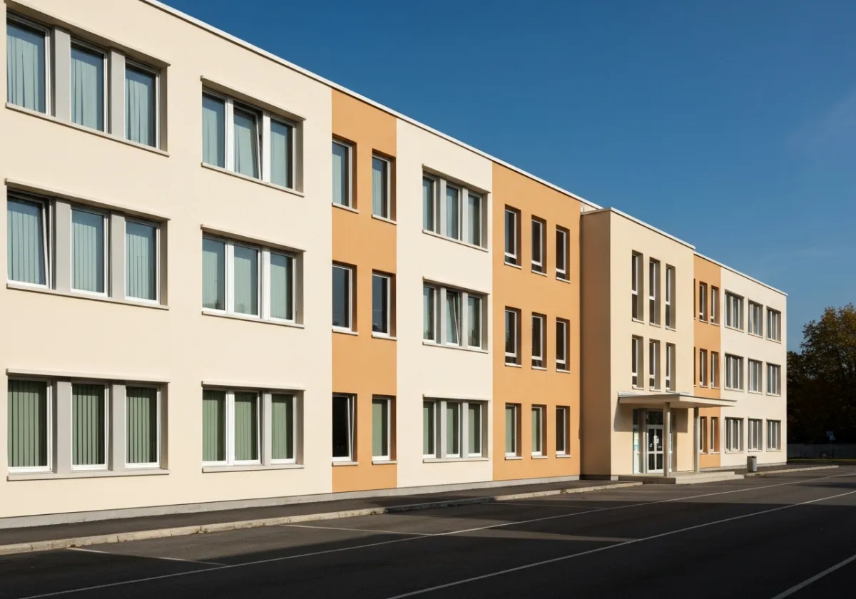 Peinture pour bâtiments institutionnels