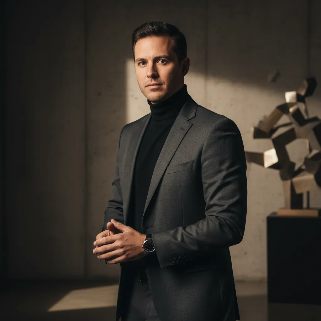 Retrato de Julian Bernal, director creativo