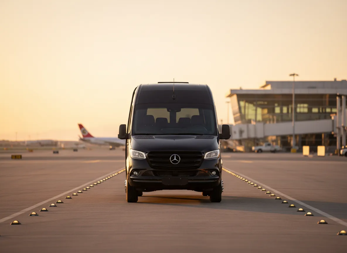 Sprinter van for group transportation