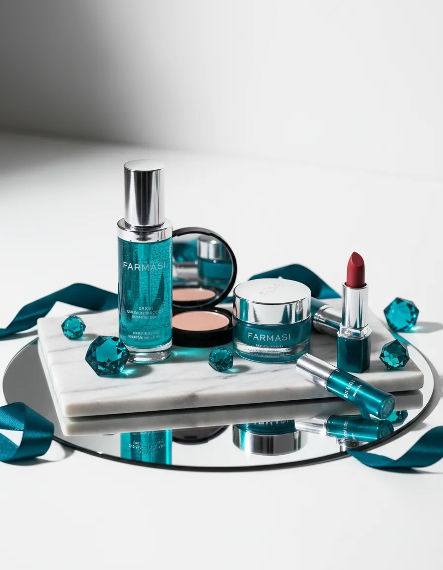 Soft glam cosmetics and skincare for empowered women