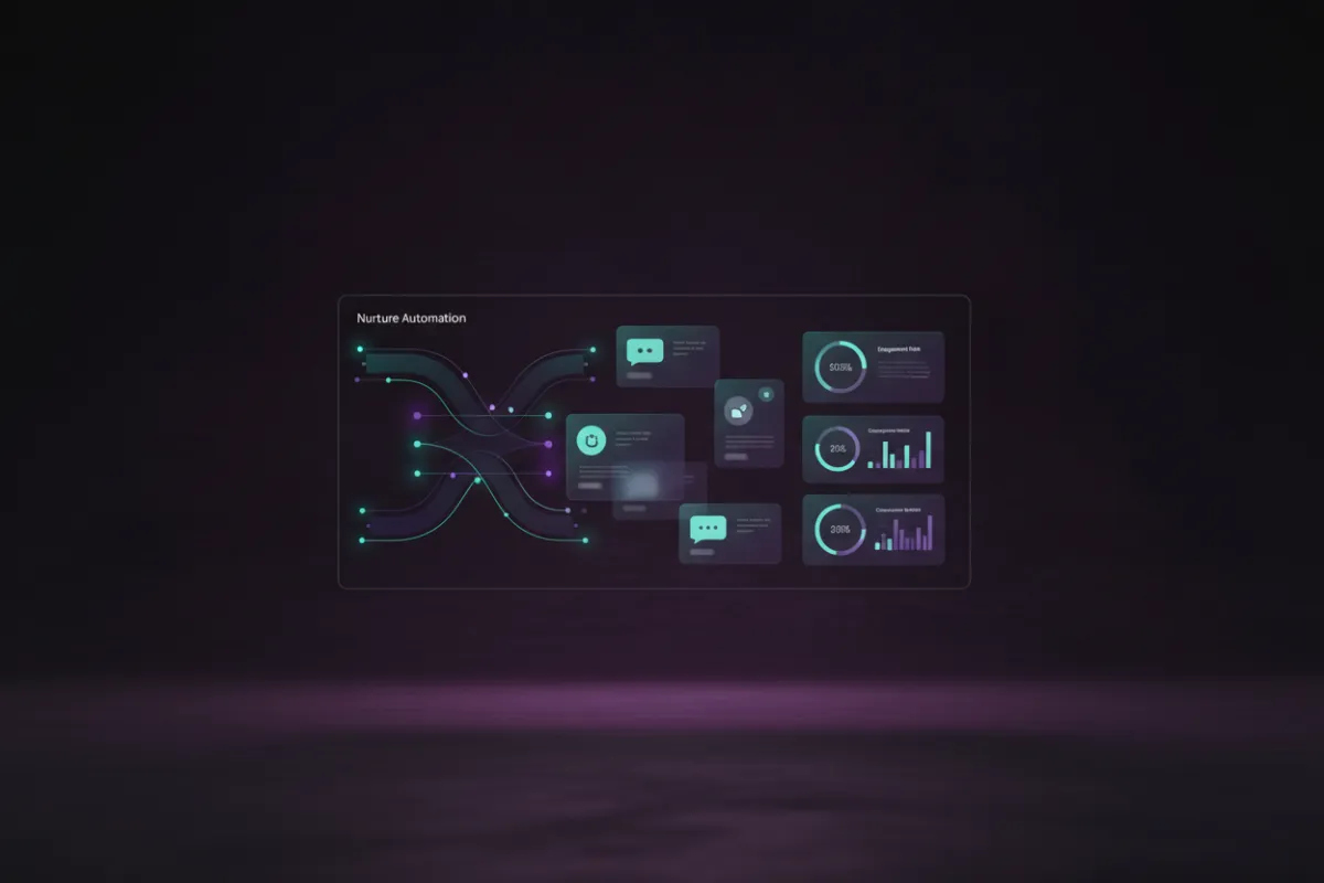 Nurture Automation Dashboard Preview