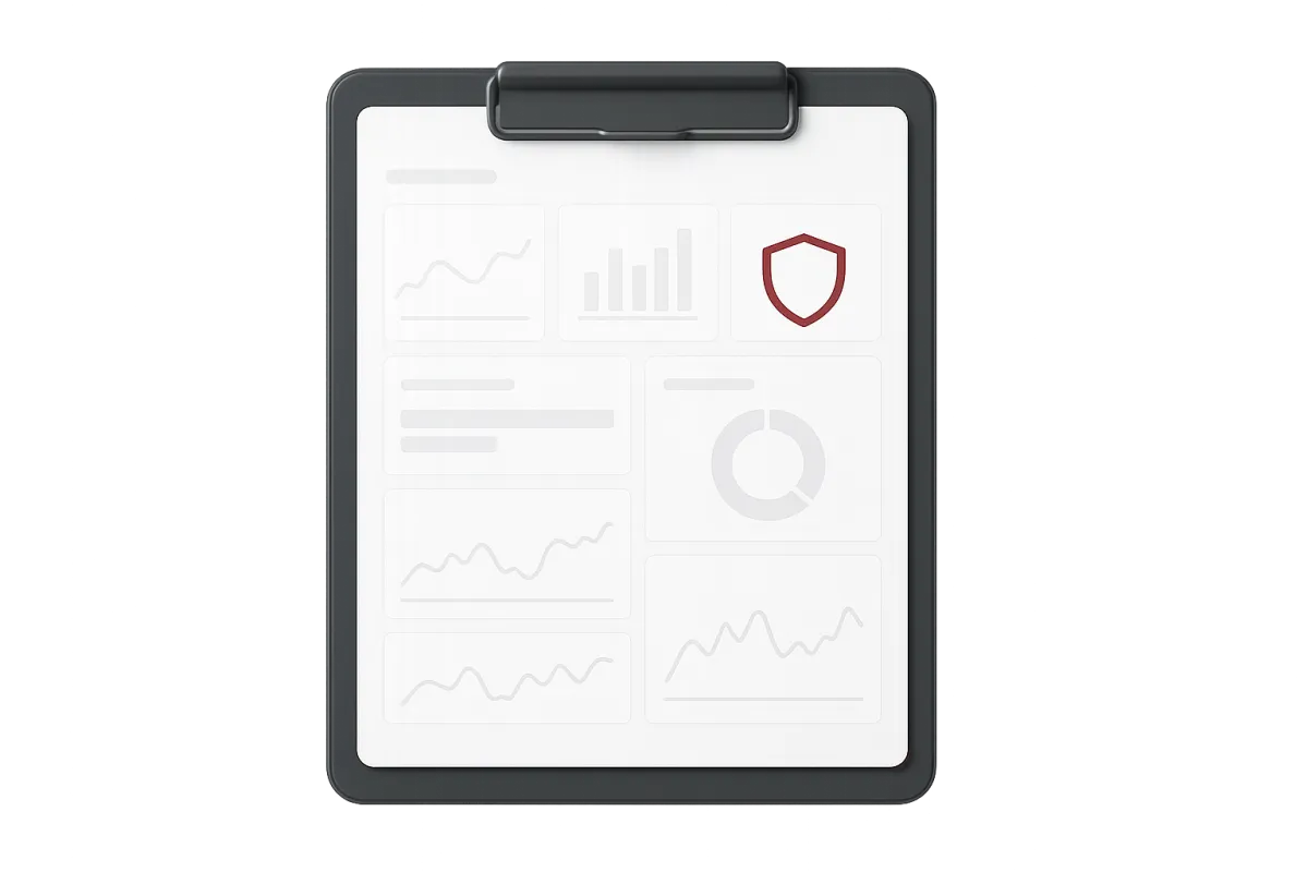 Security operations dashboard and reporting visualization
