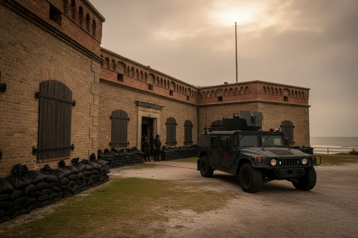 Fort Morgan remote property security and storm preparation