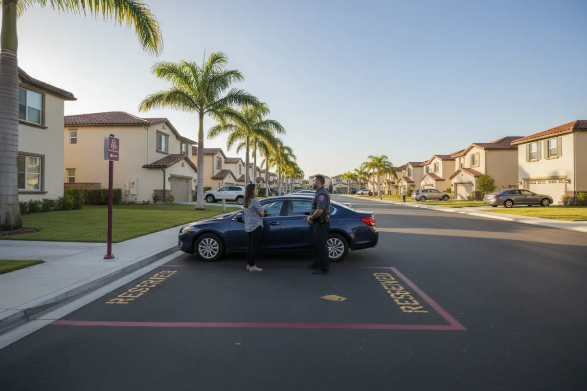 HOA community streets