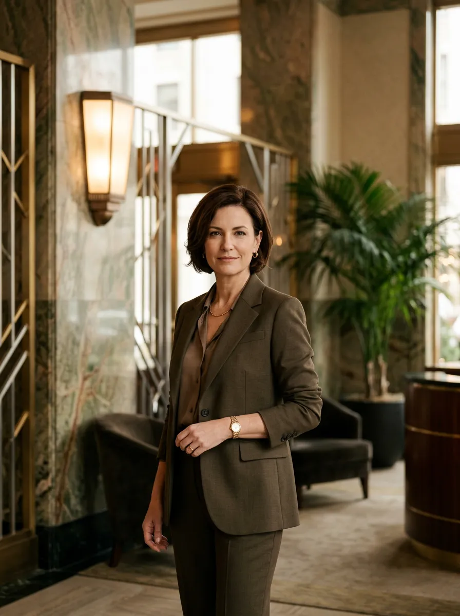 Chari Crawford luxury real estate principal advisor portrait