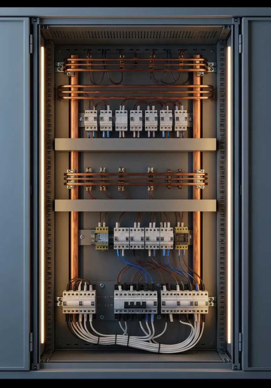 Commercial strata switchboard newly installed