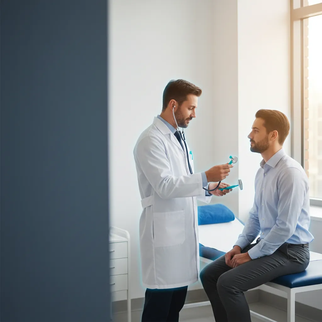 Evaluación médica corporativa detallada para empleados