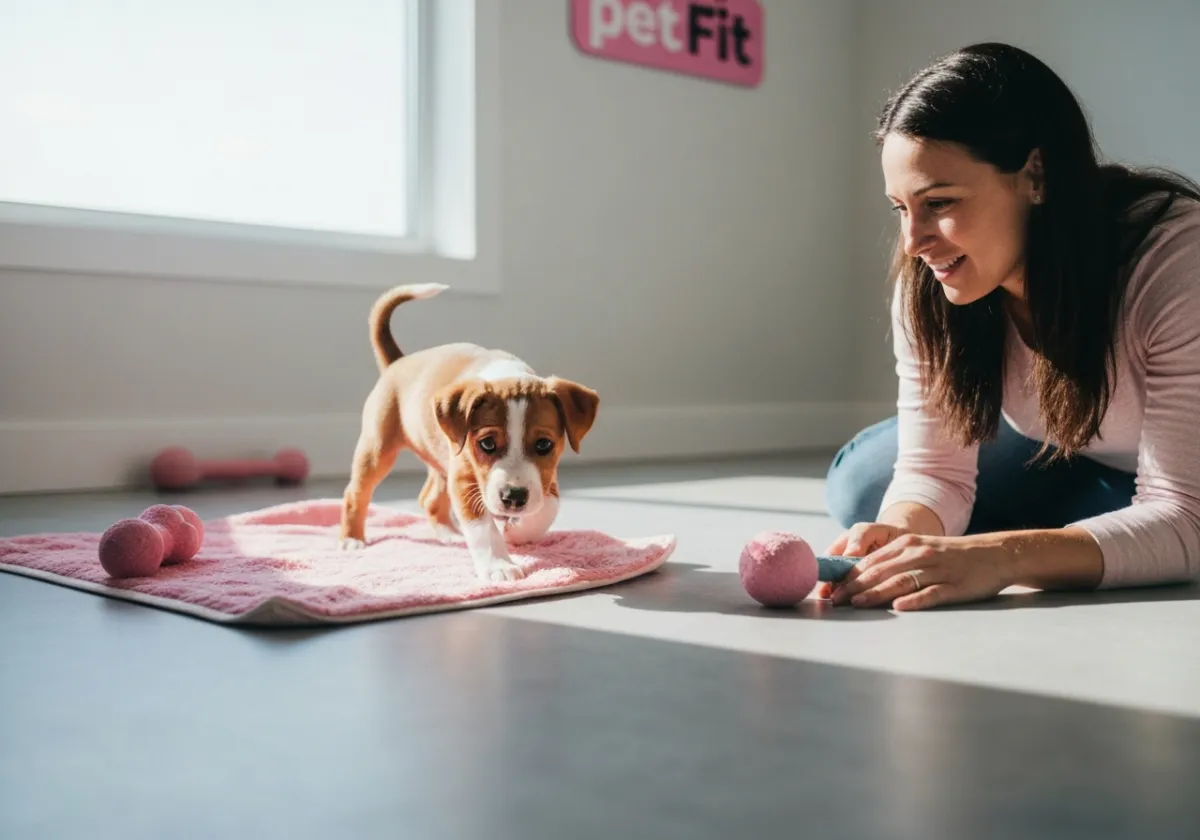 Healthy happy puppy