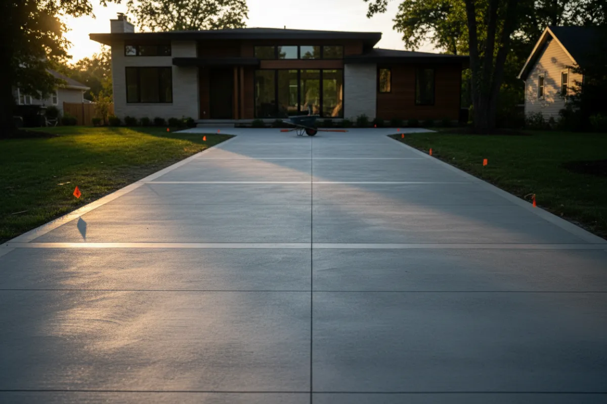 Concrete Driveway Construction