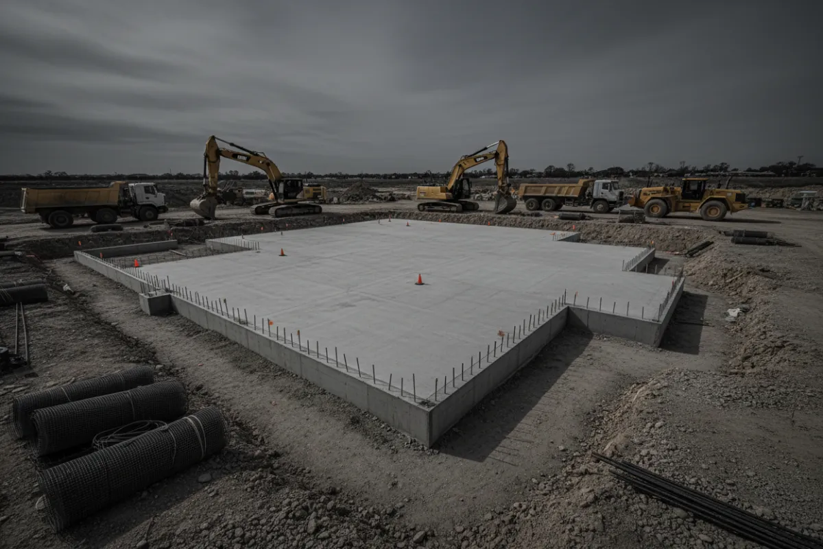 House Slab Foundation