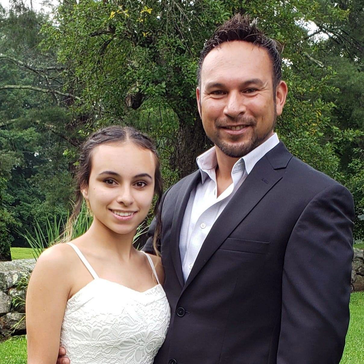 Photo of David Haberfeld with his daughter - Dads in Business