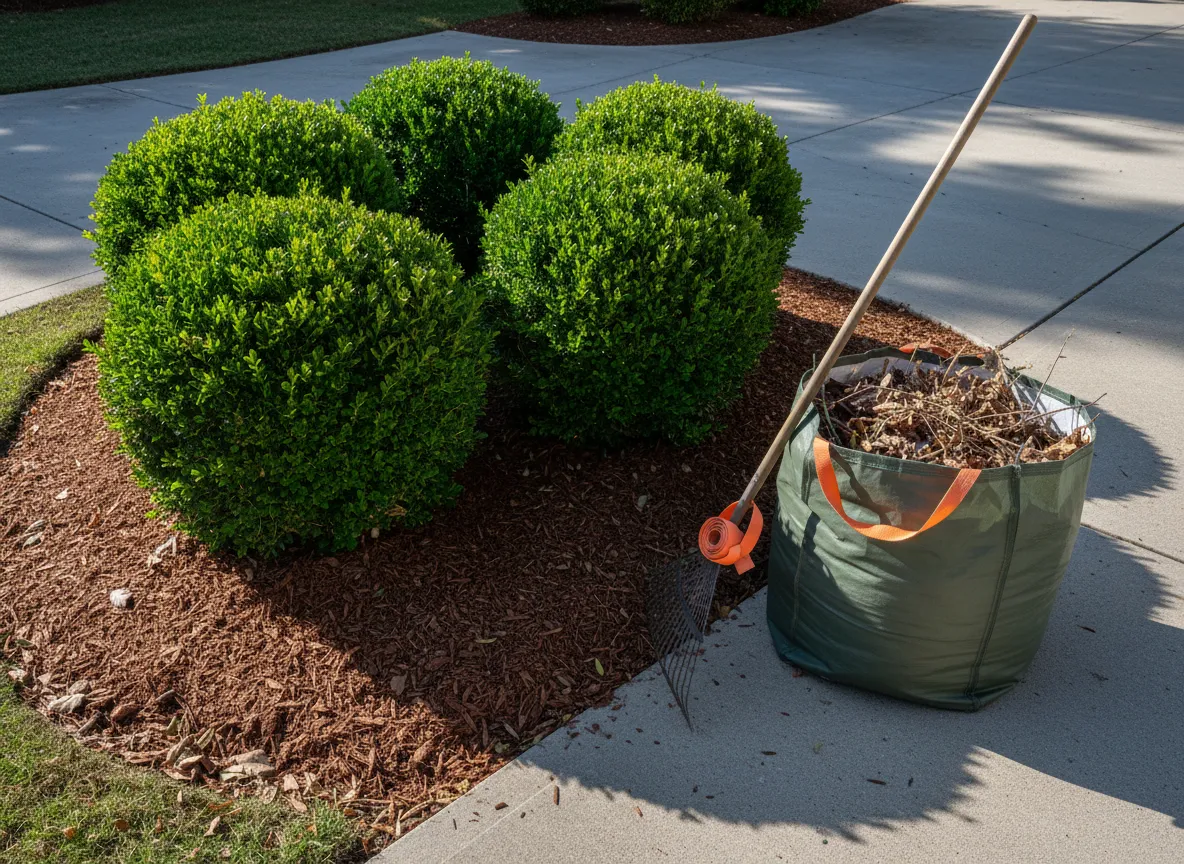 Yard waste and dirt disposal for landscaping