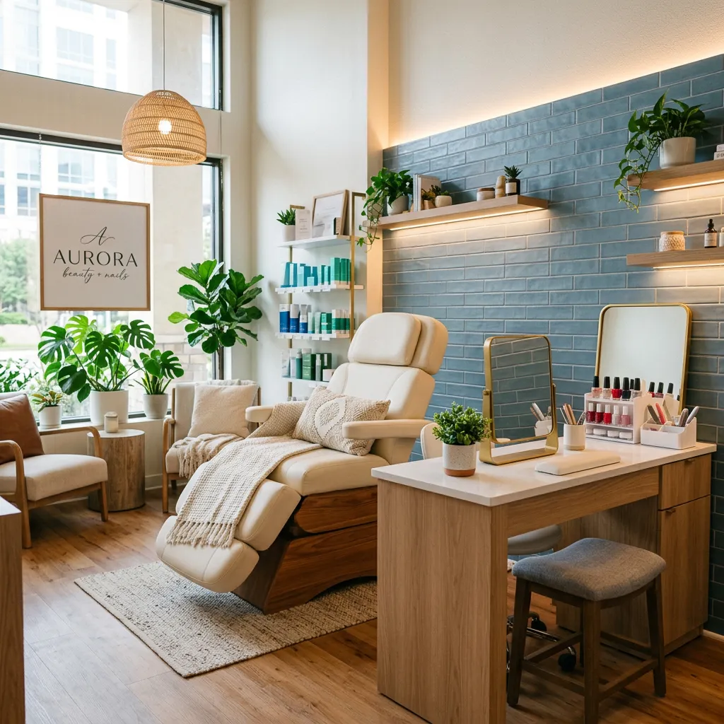Welcoming, modern private nail and beauty service studio in Houston