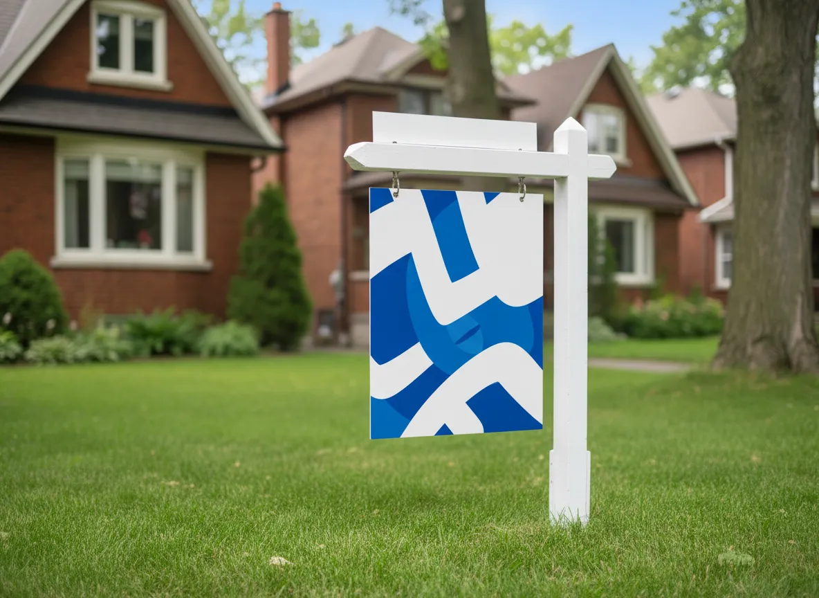 Real estate sign printing in Toronto