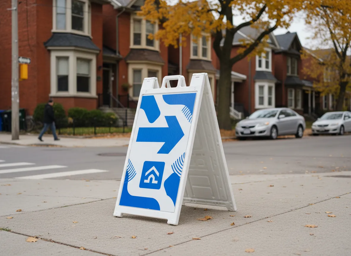 Open house signs in Toronto