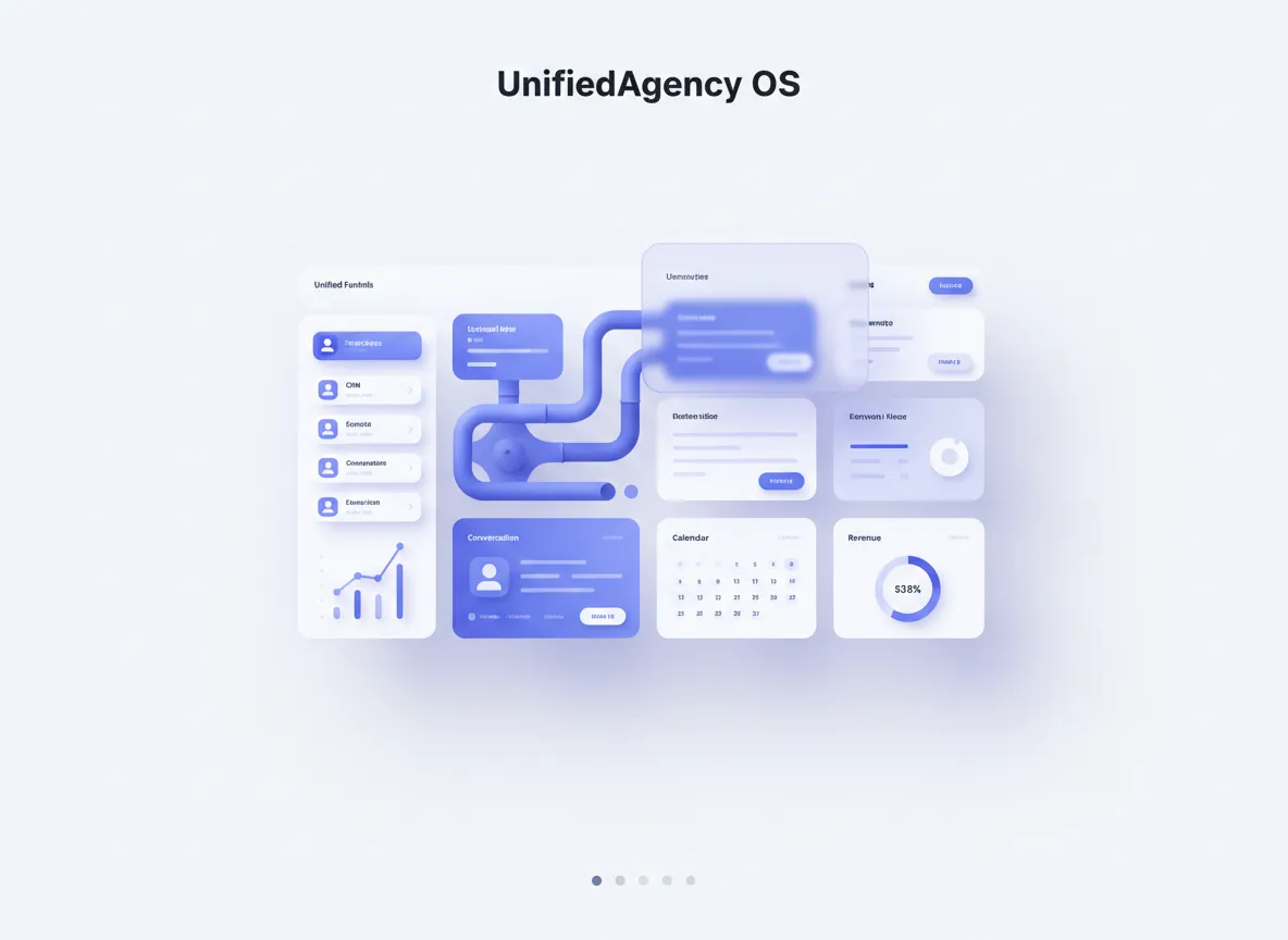 UnifiedAgency OS live dashboard preview