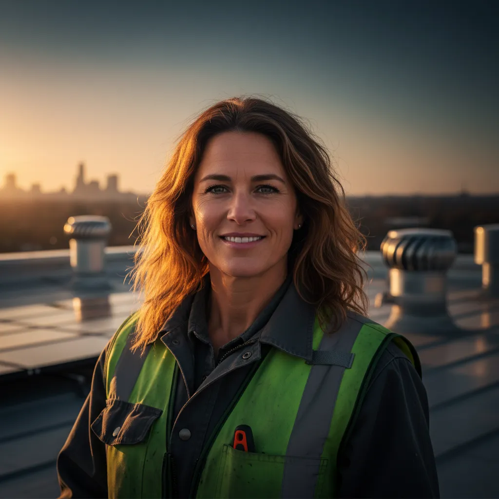 Roofing business owner Sarah L. avatar
