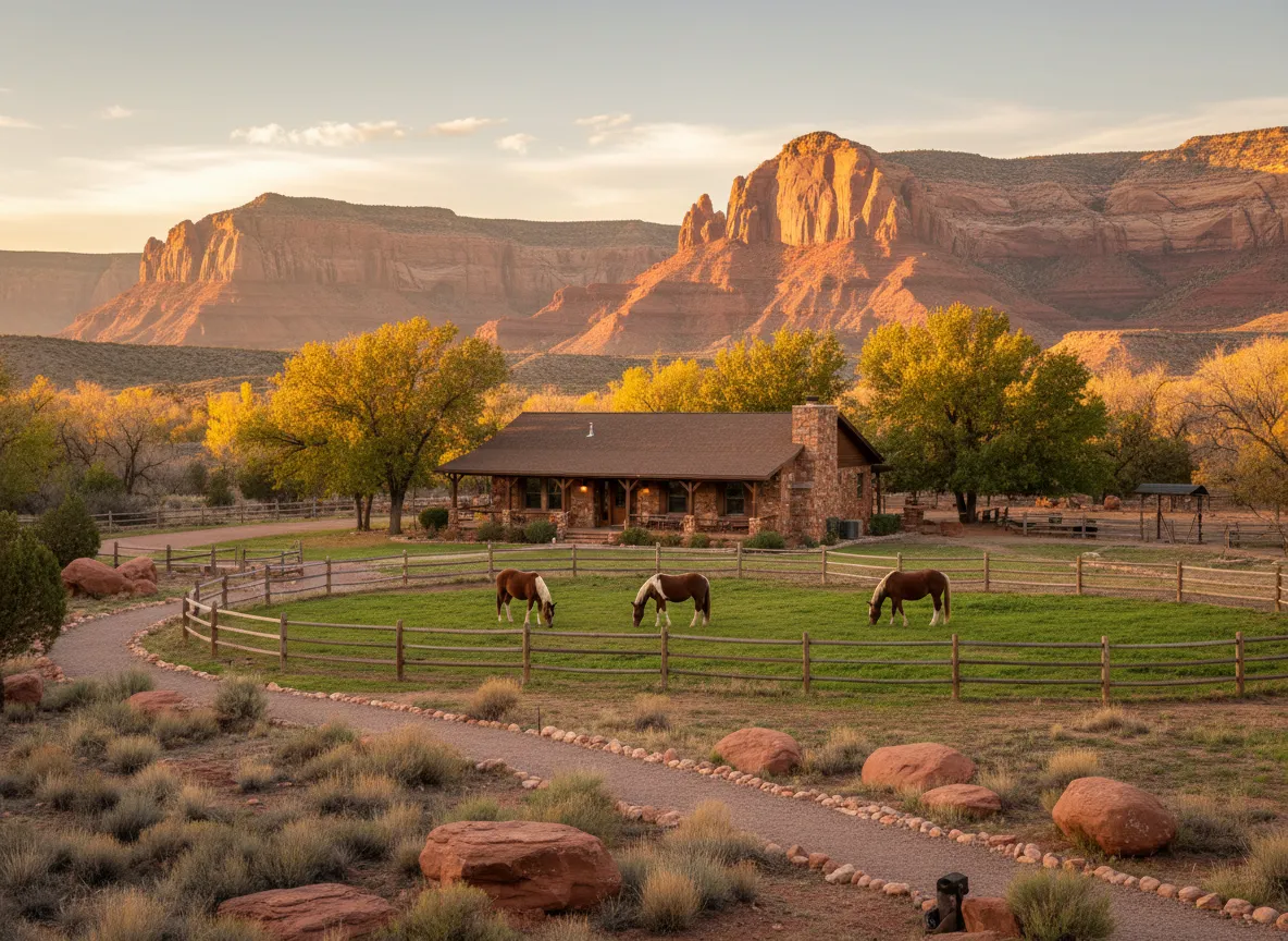 Sanctuary Shangrila retreat property in Toquerville, Utah