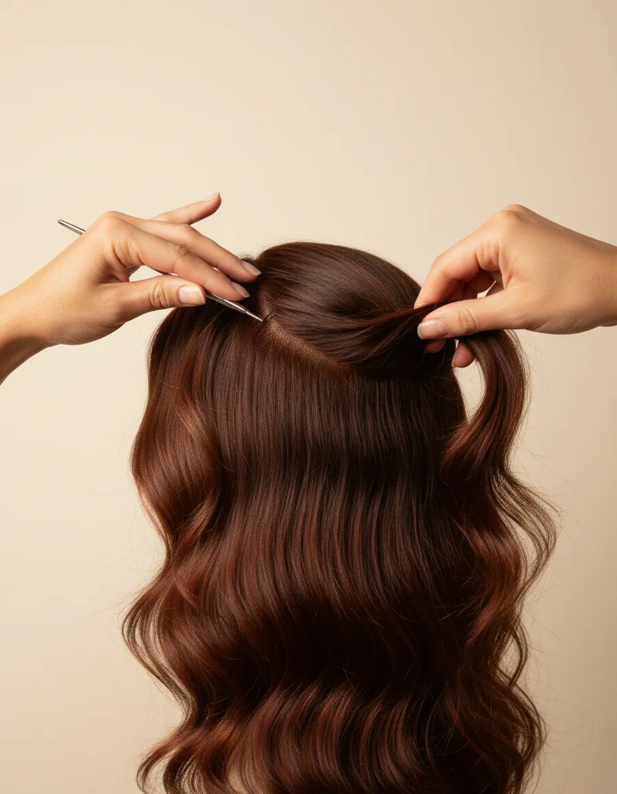 Customisation d'extensions de cheveux