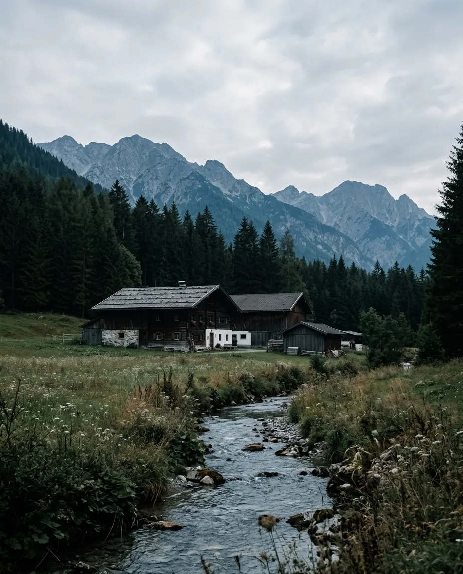 Stille und Waldbaden am alpinen Buchhammerhof im Kaunertal