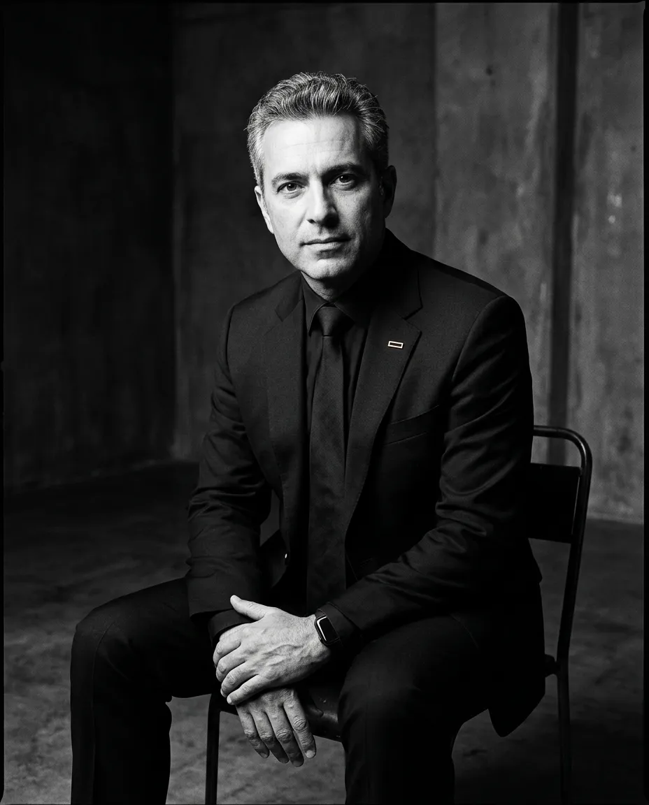 Antonio Neri - Ritratto Editoriale in Bianco e Nero