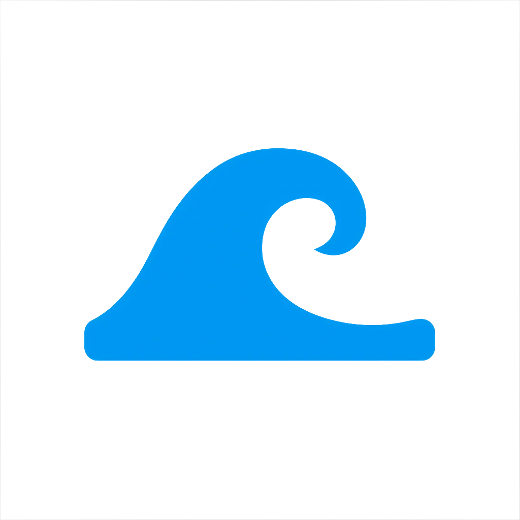 Brand logo consisting of a stylized blue wave icon above 'MANLY BEACH HEALTH CLUB' in white sans-serif text