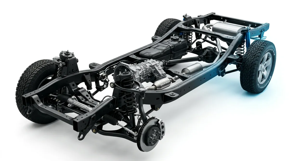 2000-2010 Suzuki Vitara chassis and suspension visual