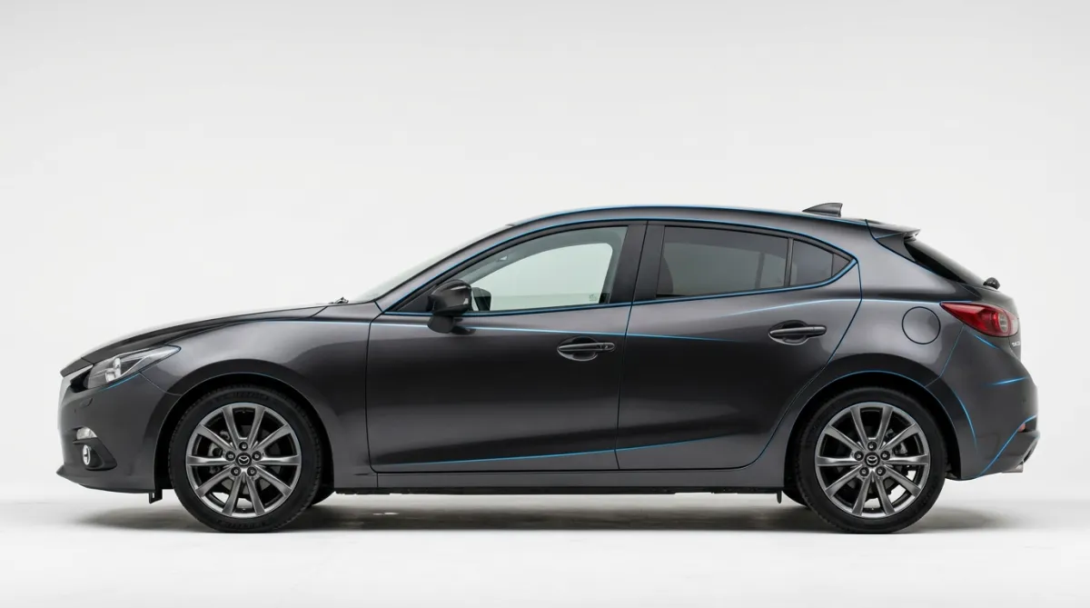 2014 Mazda 3 technical profile visual