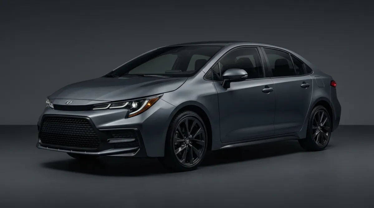 2022 Toyota Corolla technical profile blueprint