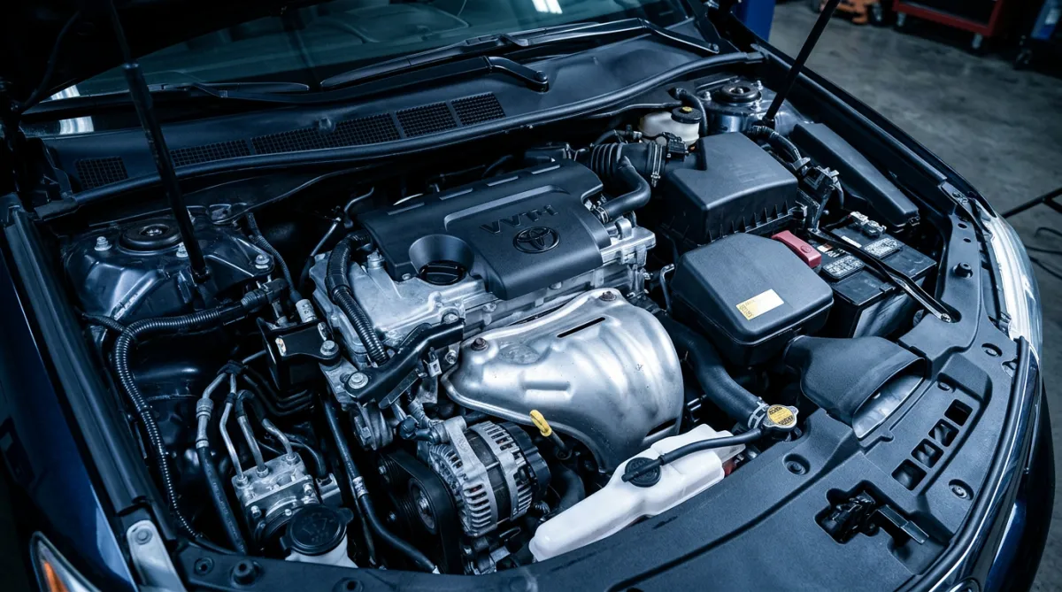 2012 Toyota Camry engine bay layout