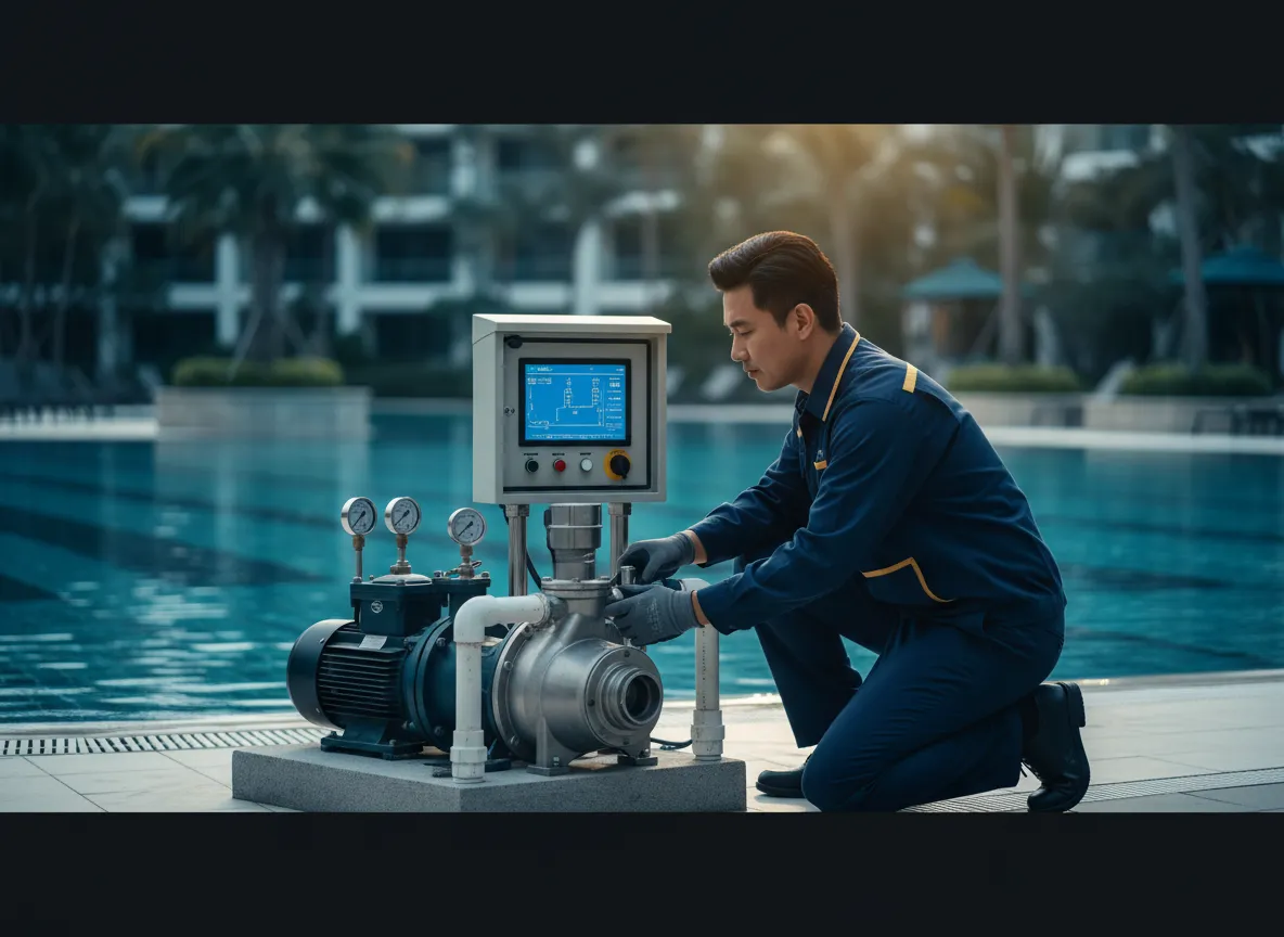 Proactive equipment inspection for pools