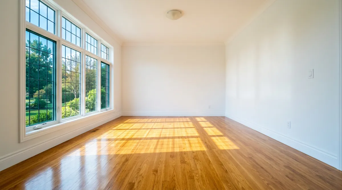 Spotless empty home interior prepared for seamless move-in or move-out inspection