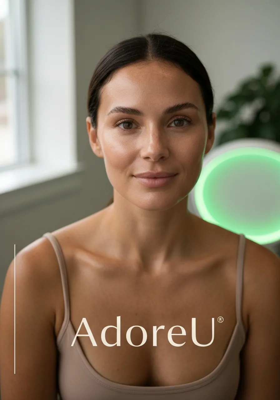 Patient with glowing, healthy skin resulting from Laser Genesis treatment
