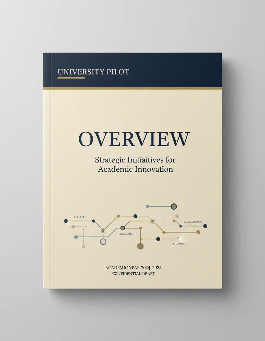 University Pilot Overview Cover Document