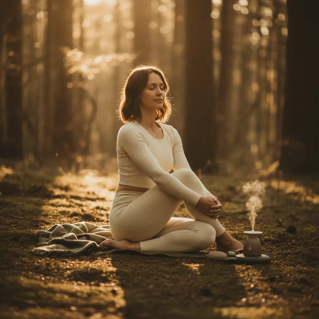 Reclaim U wellness clinic yoga in forest