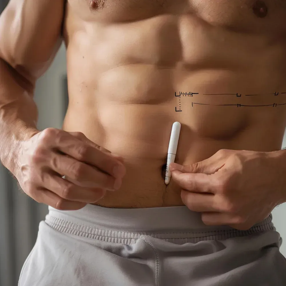 People exercising on beach