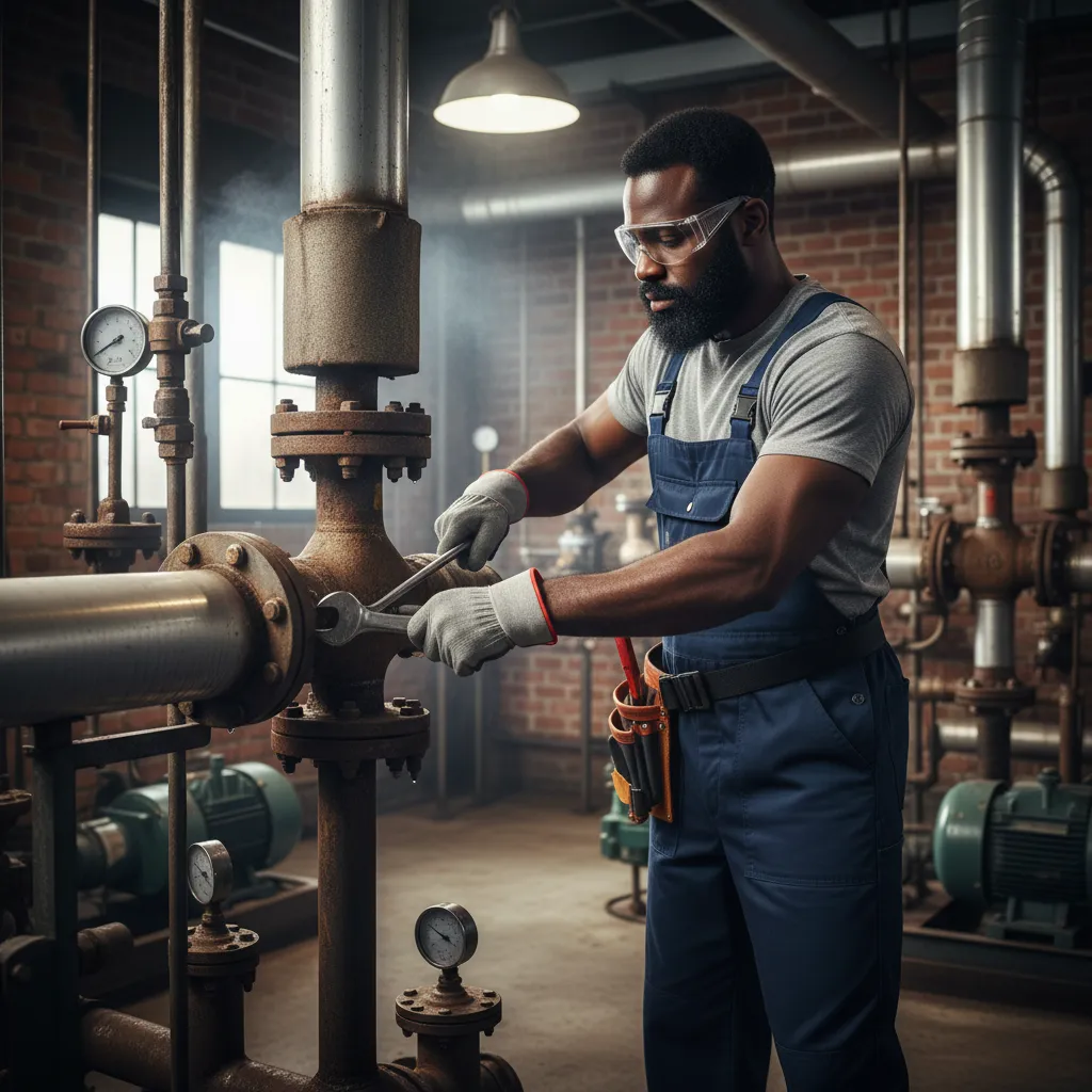 Portrait of Marcus Green, commercial specialist at Ironside Plumbing.