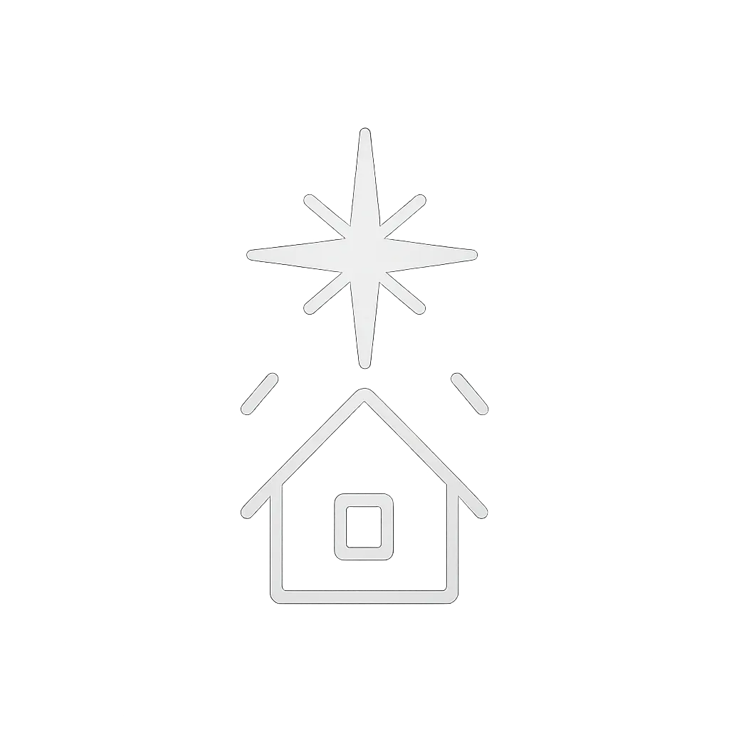 Northstar Home Services Compass-Star Logo