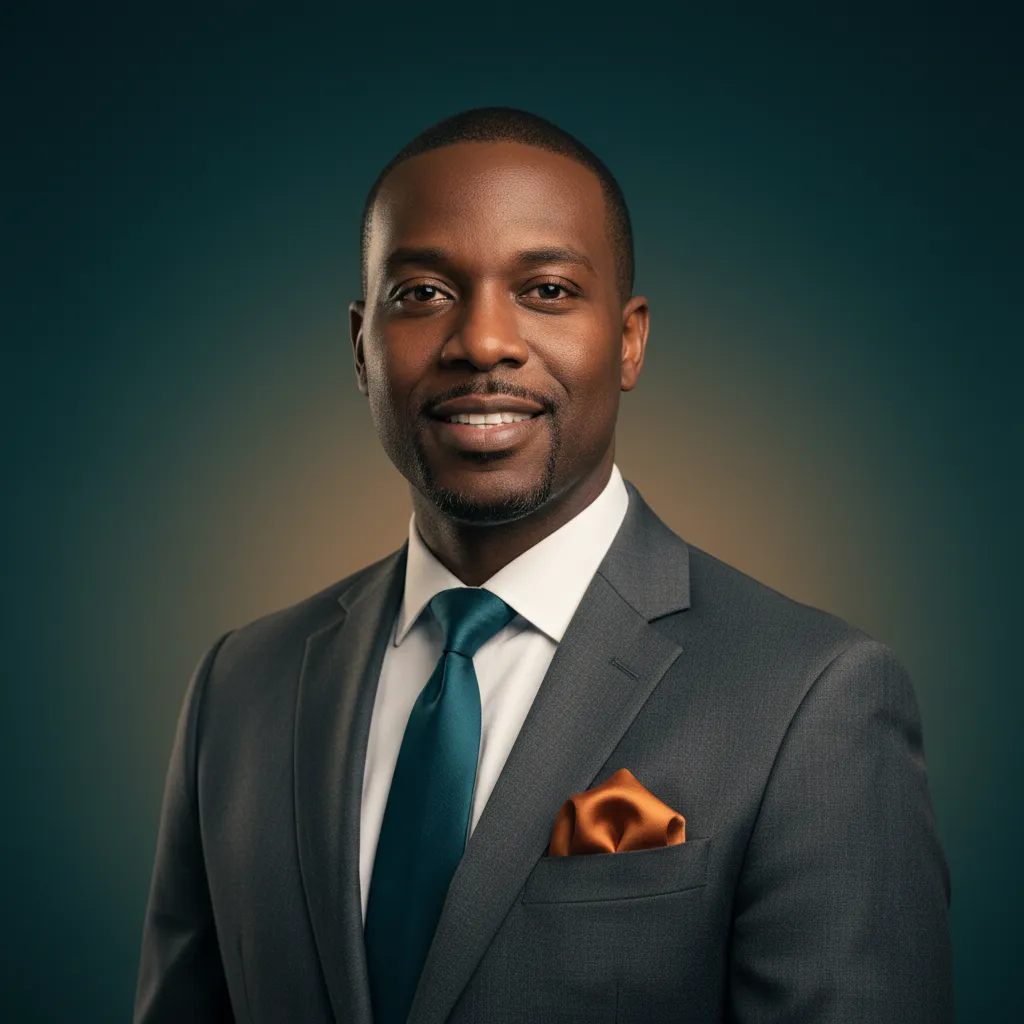 Black professional man coaching - Growth