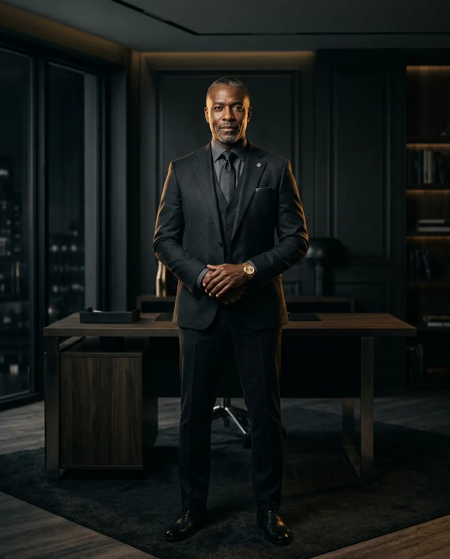 Editorial portrait of Kevin Louis, Founder and Principal of Memento Vivere in Rockville, MD