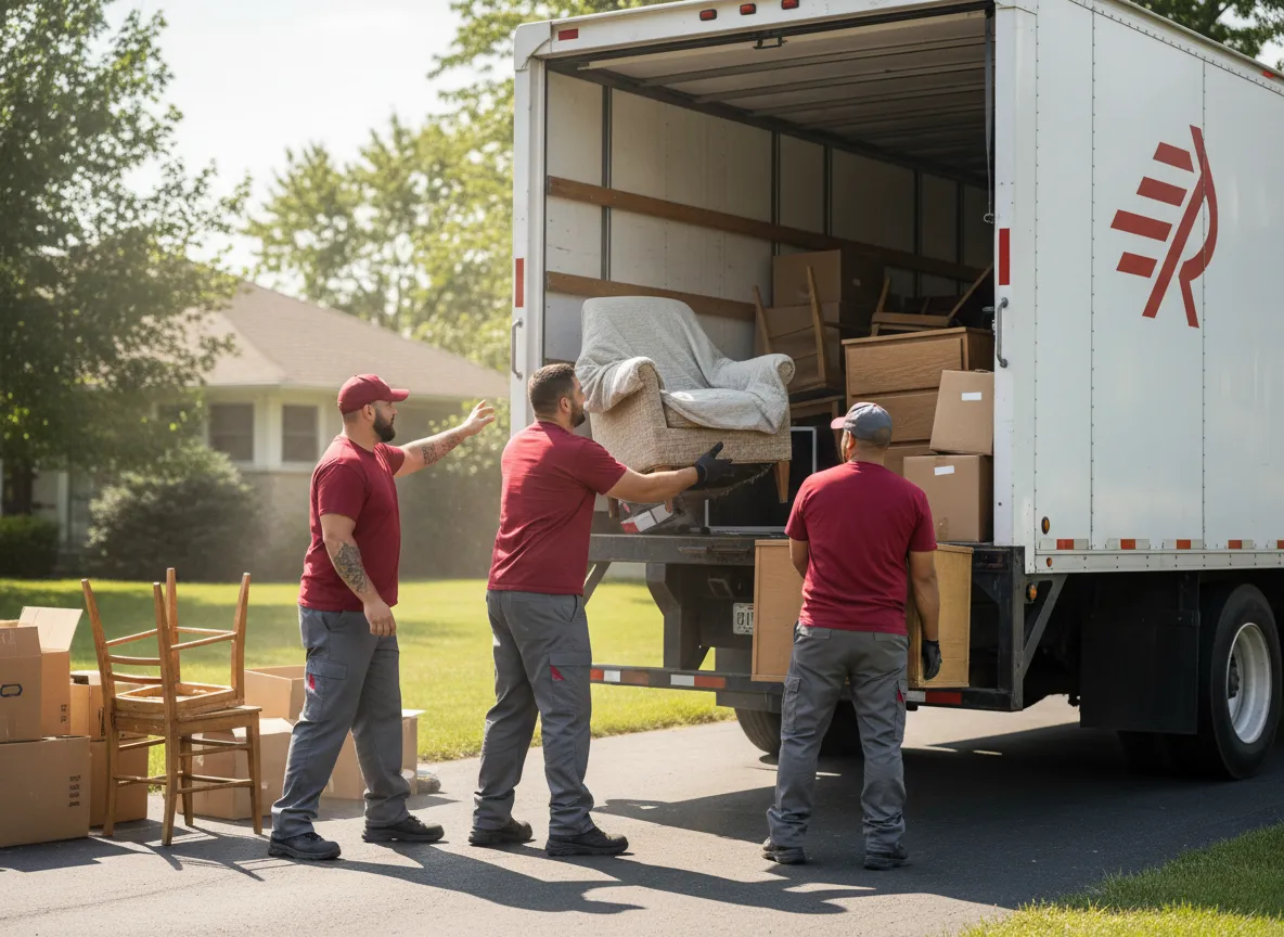 Express Hauling crew working