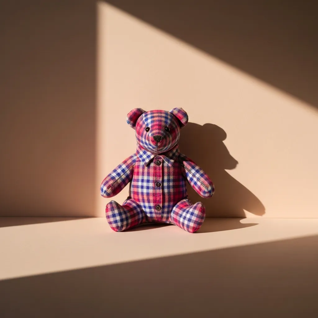 Classic Plaid Bear Keepsake