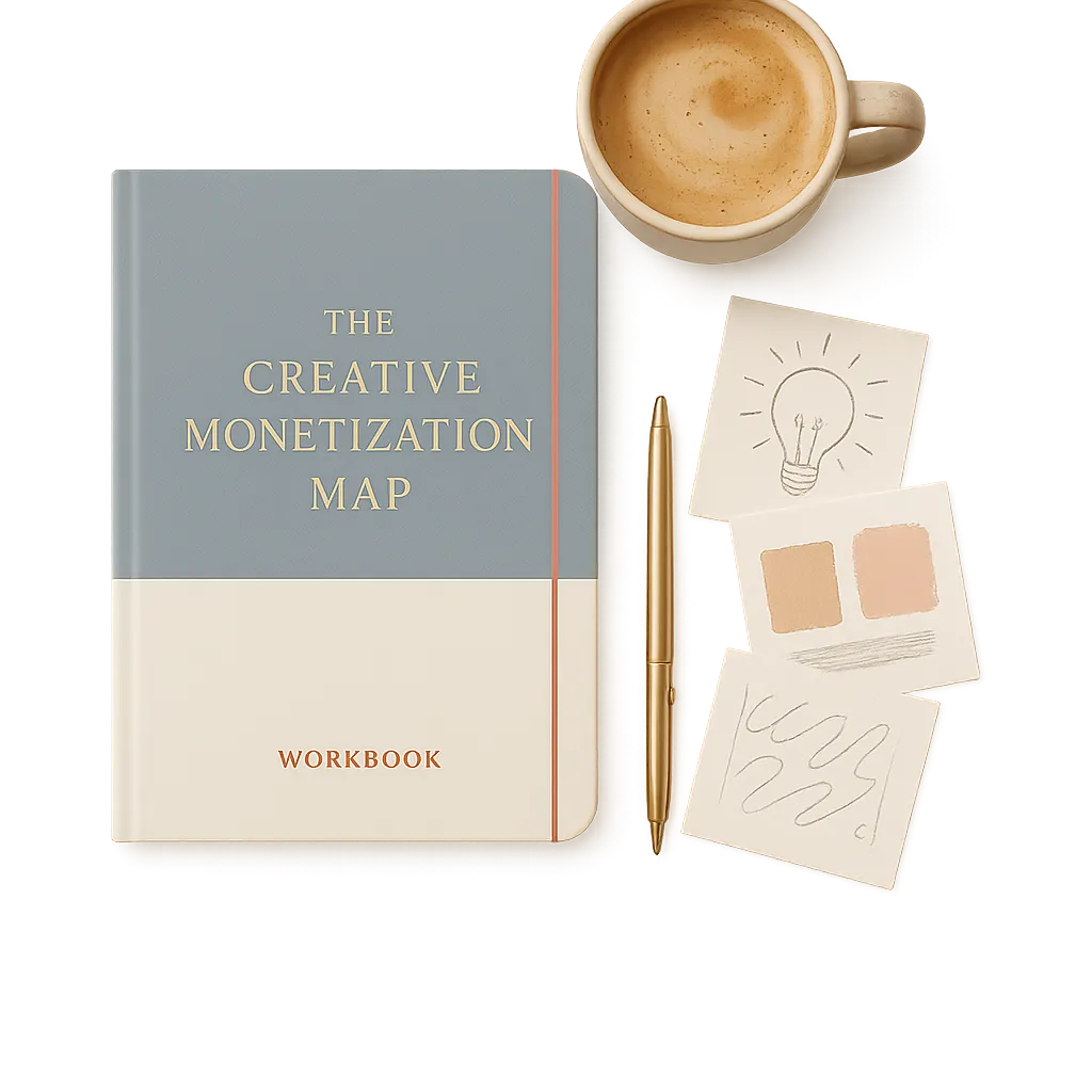Creative Monetization Map Mockup