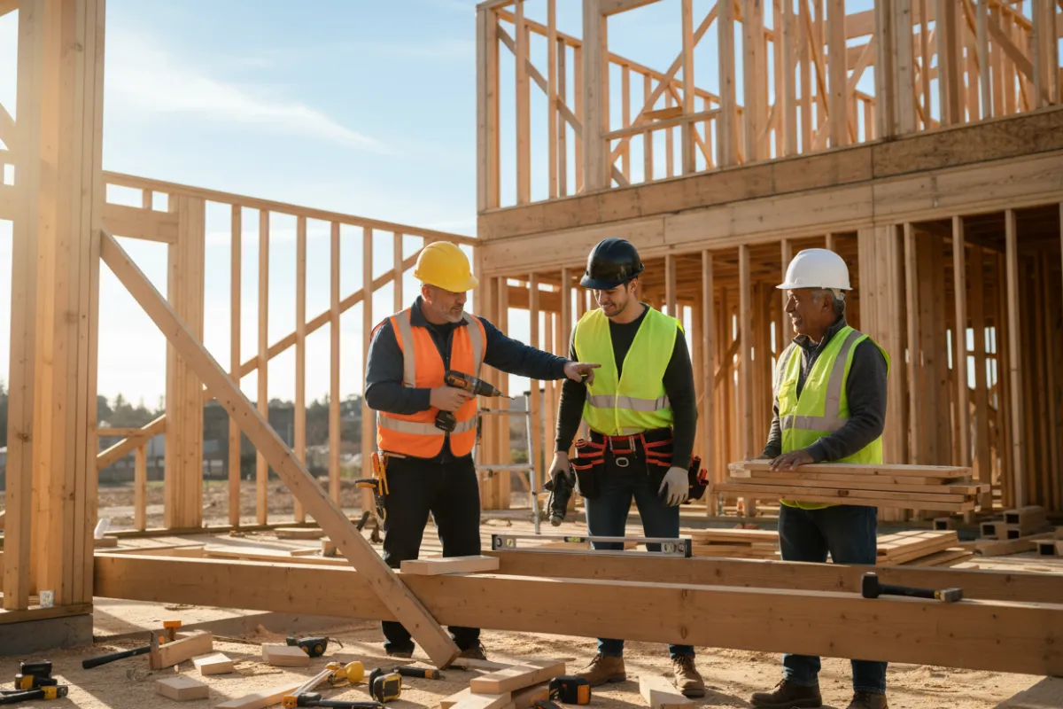 Construction framing project