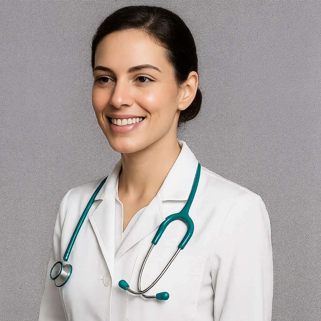 Odontólogo profesional sonriendo en clínica dental moderna Multident